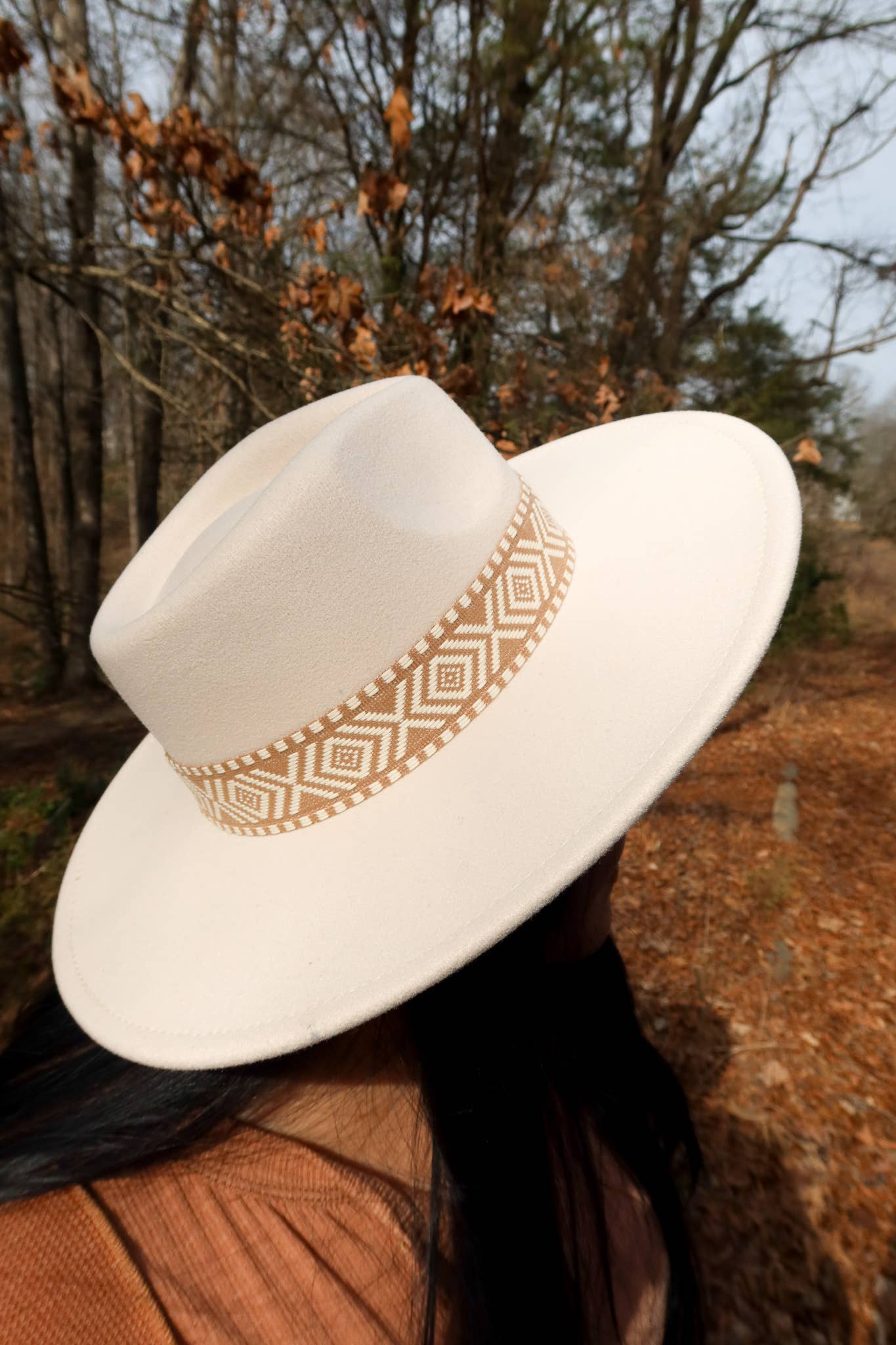 Felt Rancher Hat with Decorative Band