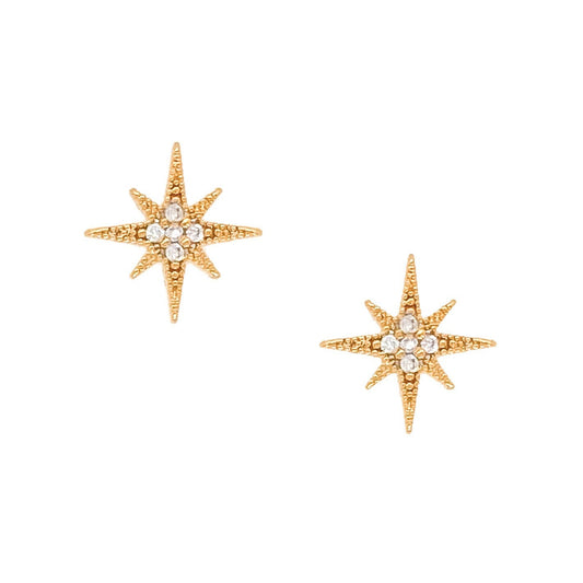 Stud Earrings - North Star