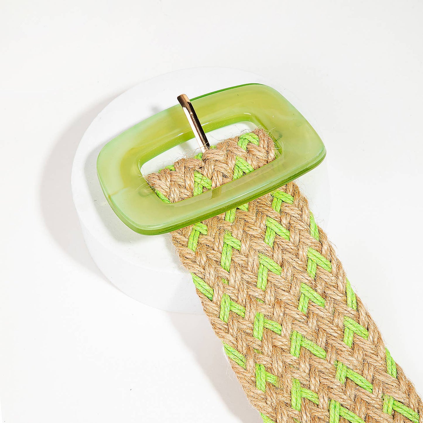 Lime Boho Belt